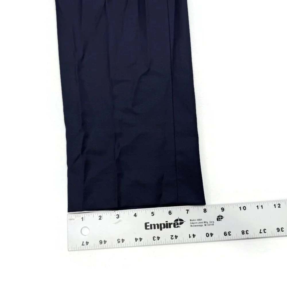 Lauren Ralph Lauren Men Edgewood Ultraflex Wool Suit Pants Navy Blue 34 x 32 NWT